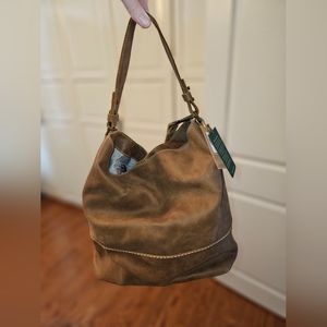 Roots 'West End Hobo' leather bag